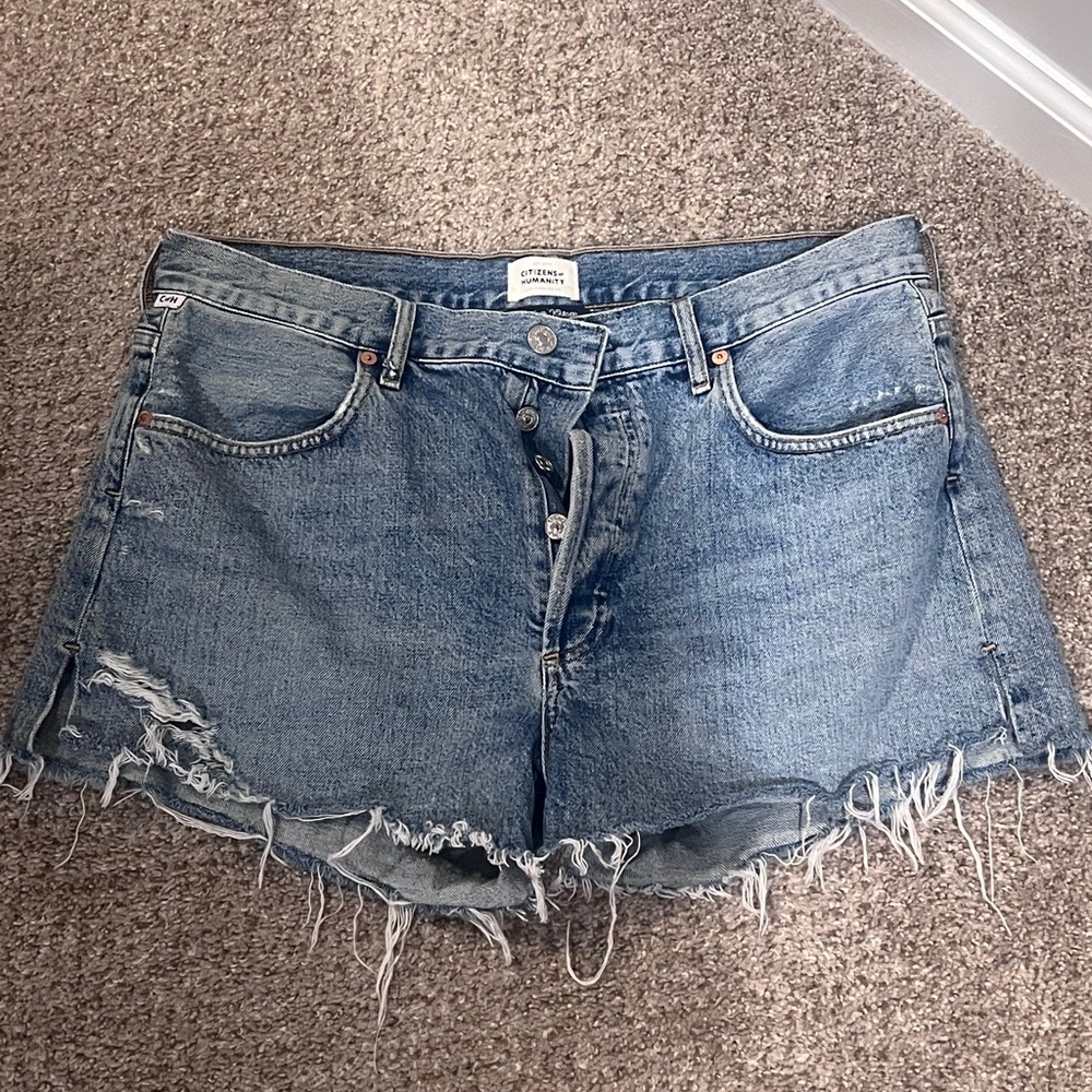 Citizens of humanity denim shorts